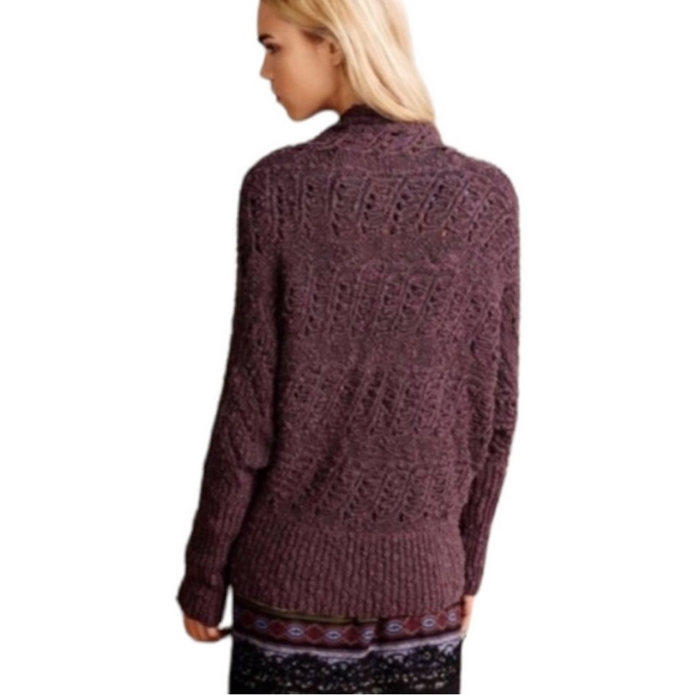 Anthropologie Moth Amherst Cocoon Cardigan Sweater - Picture 2 of 3